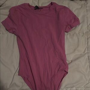 Forever 21 Pink Bodysuit